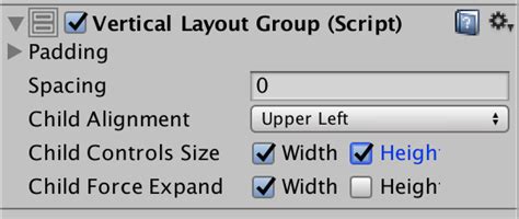 Unity Ui Layout Groups Explained Hallgrim Games Blog