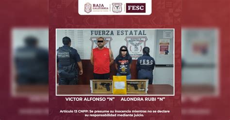 Tras Denuncia Ciudadana Fesc Detiene A Hombre Y Mujer Armados