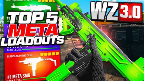 Top 5 META LOADOUTS For WARZONE 3 After Update Best Overpowered