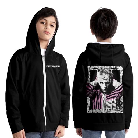 Machine Gun Kelly Merch MGK Frame Photo ZIP UP Hoodie - Walmart.com