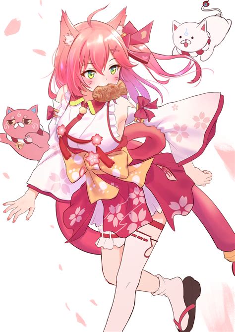 Sakura Miko 35p And Kintoki Hololive Drawn By Roke Taikodon