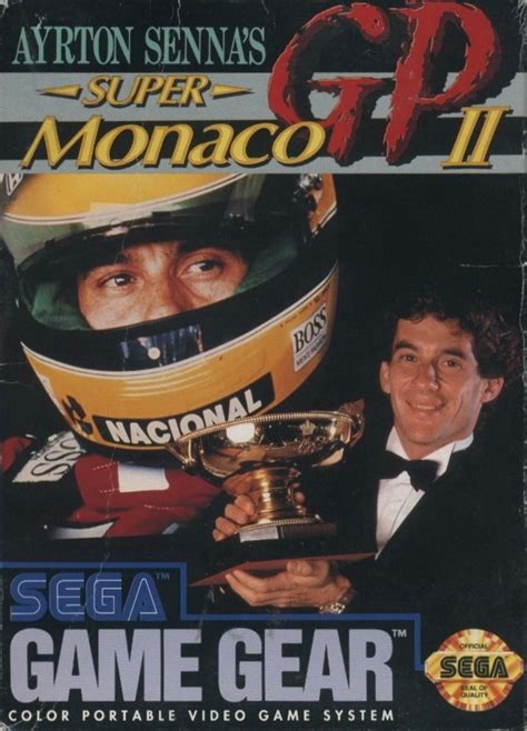 Ayrton Senna S Super Monaco Gp Ii For Sega Game Gear The Video Games