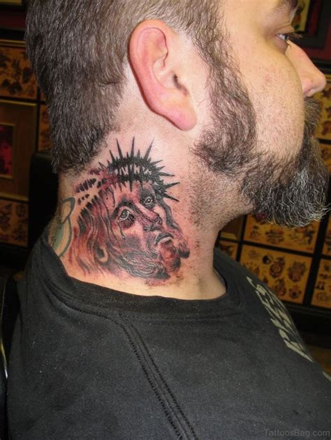 27 Spiritual Jesus Neck Tattoo Designs - Tattoo Designs – TattoosBag.com