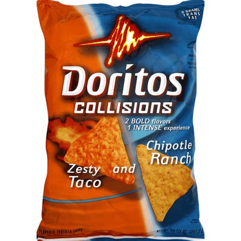 Doritos Collisions Zesty Taco Chipotle Ranch