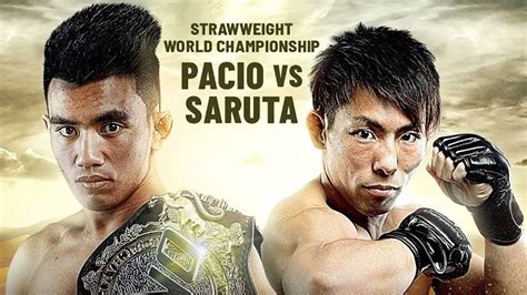 Joshua Pacio Vs Yosuke Saruta Headlines One Eternal Glory The Best