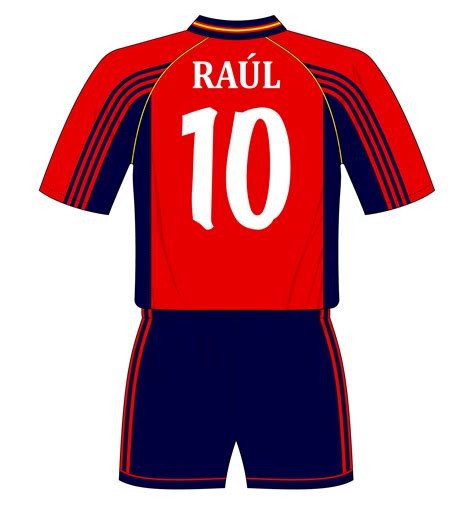 Spain World Cup Home Number Ra L Museumofjerseys