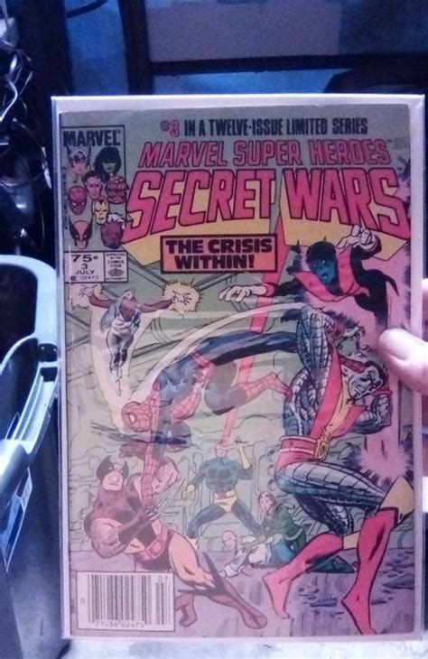 Marvel Super Heroes Secret Wars 3 Newsstand Edition 1984 Comic