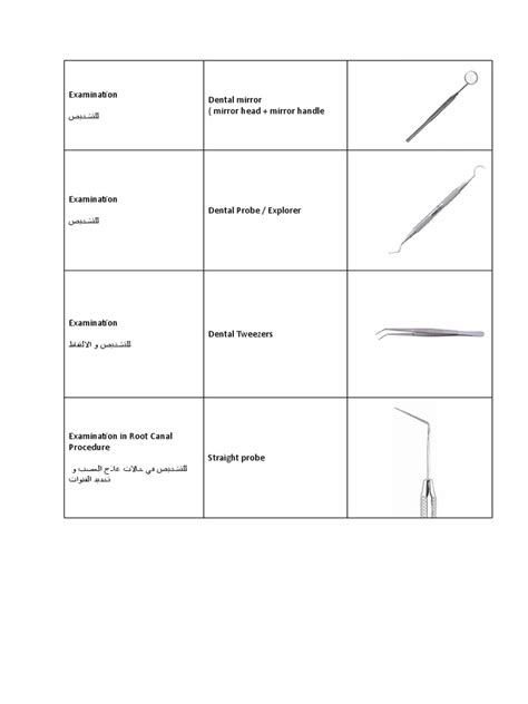 Dental Instruments | PDF