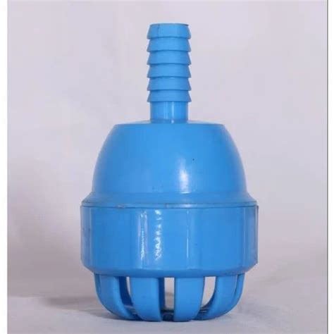 Inch Blue Pvc Foot Valve At Rs Piece D Colony Ahmedabad Id