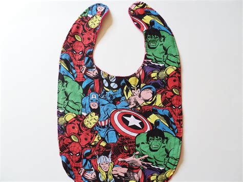 Superhero Bib Newborn Bib Or Babytoddler Bib Made To Order