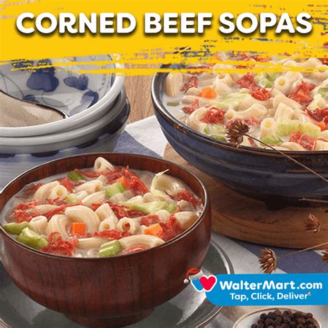 CORNED BEEF SOPAS | Walter Mart