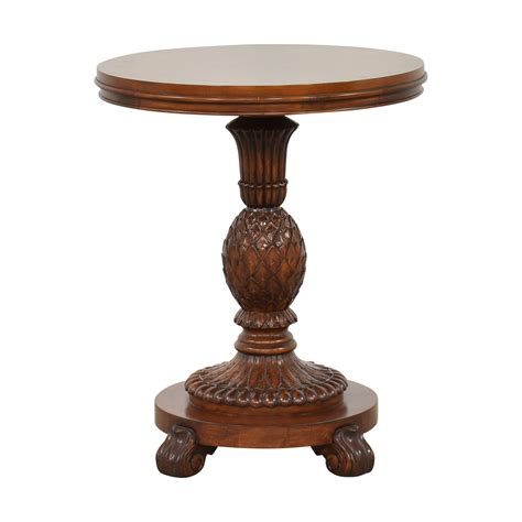 60 OFF Ethan Allen Ethan Allen Pineapple Accent Table Tables