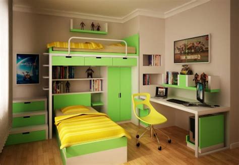 15 Refreshing Bedrooms in Yellow and Green Colors | Home Design Lover