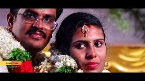 Kerala Hindu Wedding Highlights Anup Veena YouTube