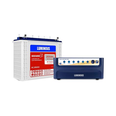 Luminous Combo Hercules 1500 Pure Sinewave Inverter Luminous RC25000