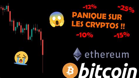 Bitcoin 🥶 Chute Énorme Du MarchÉ 😭 Jusquou Ethereum 😨 RÉsiste