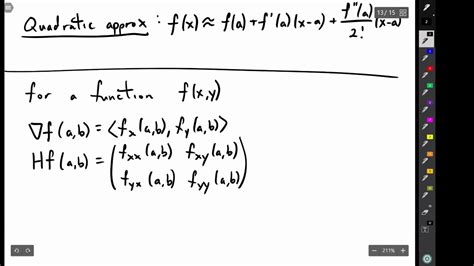 Multivariable Taylor Polynomials Youtube