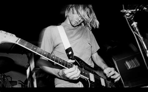 Kurt Cobain Playing The Guitar By Cobain1337 On DeviantArt