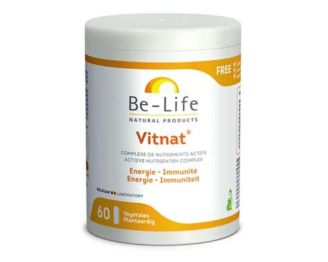 Complément alimentaire Multivitamines Vitnat 60 gélules be life