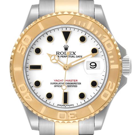 Rolex Yacht Master Steel And Gold Two Tone Stock