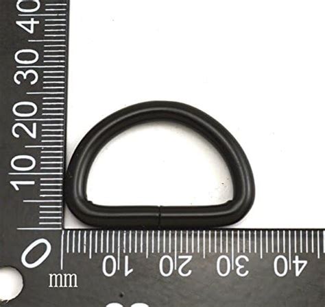 Amazon Wuuycoky 1 Inner Diameter Black D Rings Buckles D Ring Non