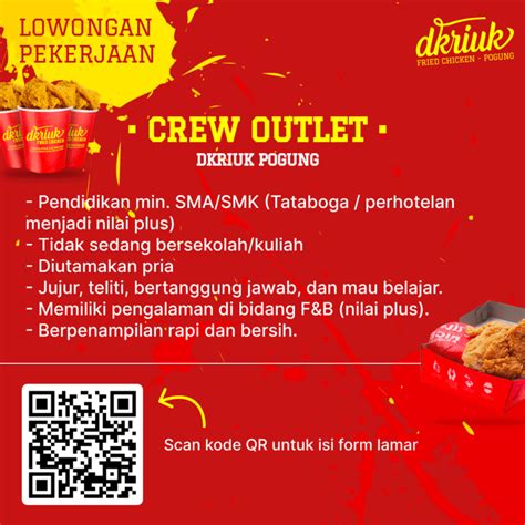 Lowongan Kerja Crew Outlet Di Dkriuk Pogung LokerJogja ID