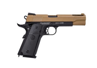 Cybergun Colt Ported Gbb Mm Tan Black