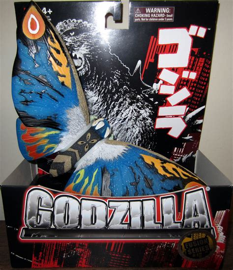 Rainbow Mothra Fusion Series Godzilla Action Figure Ban Dai