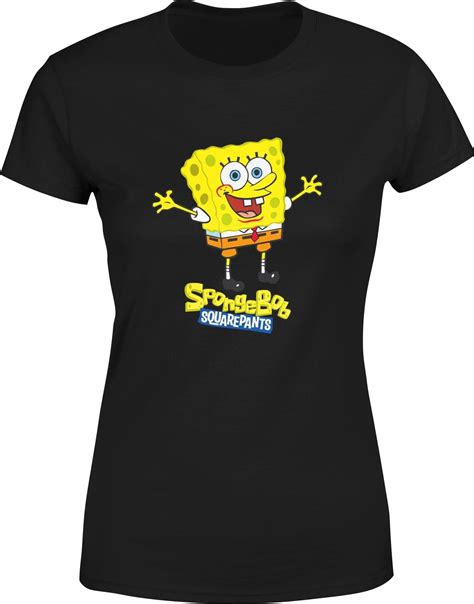 Spongebob Damska Koszulka S Czarny Ceny I Opinie Ceneo Pl