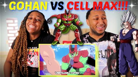 Ssj K Gohan Vs Cell Max Rap Battle Super Hero Parody Reaction