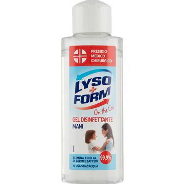 Gel Mani Disinfettante Lysoform Ml Coop Shop