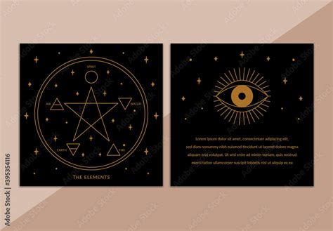 Magic Elements Chart Layout Stock Template | Adobe Stock