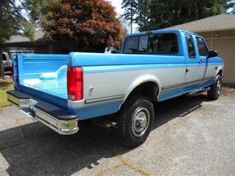 Only 65kmiles Ford F 250 Heavy Duty Gvwr 8800 4x4 Supercab Xlt Longbed Classic Ford F 250