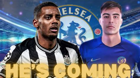 Alexender Isak Possible Move Aaron Anselmino To Chelsea Here We Go