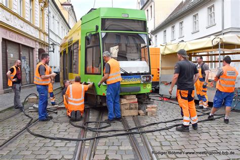 Fahrfehler war Ursache für Entgleisung der Straßenbahn in der Ritterstraße