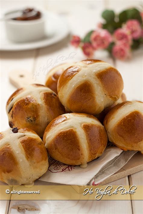 Hot Cross Buns Panini Dolci Di Pasqua Ricetta Ho Voglia Di Dolce