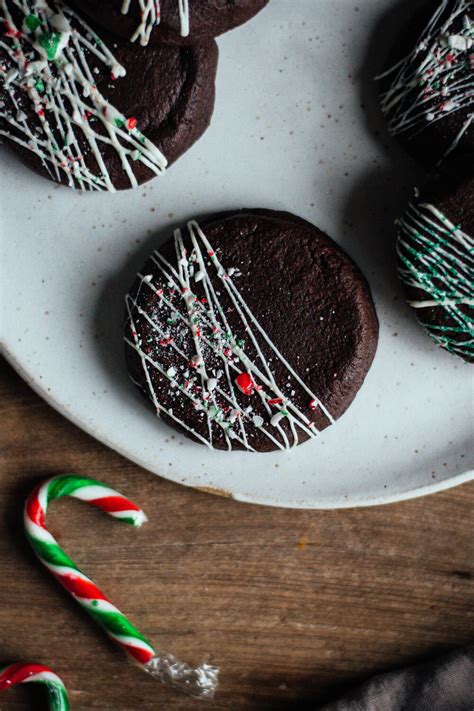 Peppermint Patty Stuffed Chocolate Cookies — The Farmer S Daughter Let S Bake Something