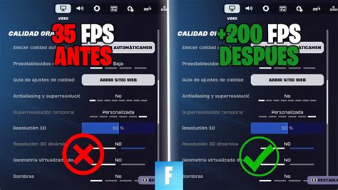 Los 4 Mejores Ajustes Para Aumentar Tus Fps Y El Rendimiento De