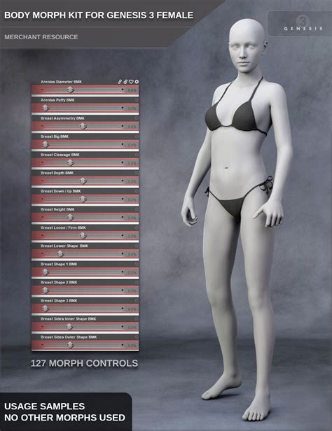 Genesis 3 Female Body Morphs Telegraph