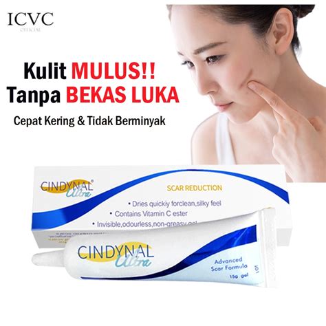 Jual Gr Cindynal Ultra Gel Cream Penghilang Bekas Luka Bakar Lama