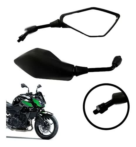 Retrovisor Kawasaki Z Moto Rosca Honda Fixo Par Mercadolivre