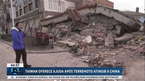 Terremoto Na China N Mero De Mortos Sobe Para Jr H R