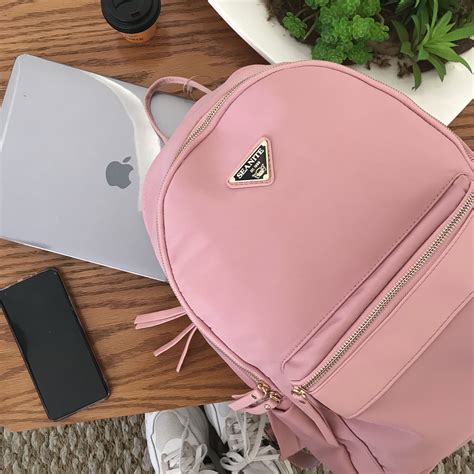 Mochila Feminina Notebook Rosa Seanite Seanite Mochilas Malas E