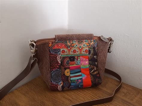 Bolsa Jenny Tira Colo Patchwork E Lona Elo Produtos Especiais