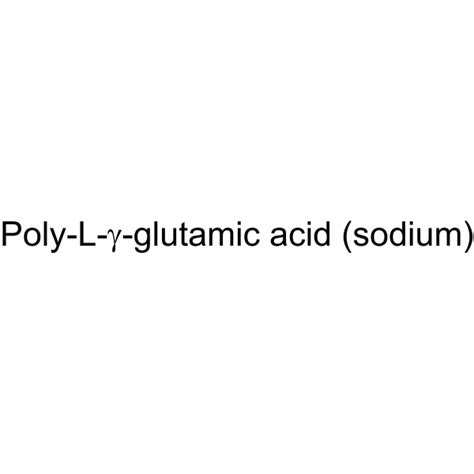 Poly L Glutamic Acid Sodium Amino Acid Polymer Medchemexpress