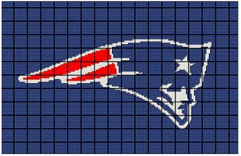 New England Patriots Nfl Superbowl Crochet Afghan Pattern Crochet For Beginners Blanket