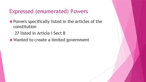 Division of Powers Separation and Balance of Powers