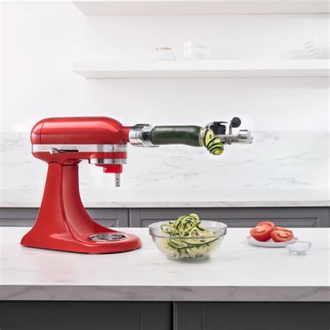 Kitchenaid® 7 Blade Spiralizer Plus With Peel Core And Slice Attachment