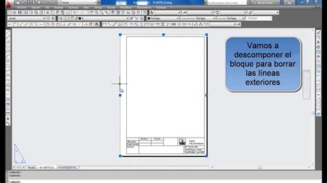 Crear Una Plantilla Personalizada Con Margenes Layout De AutoCAD YouTube