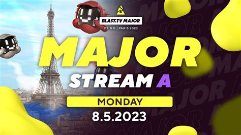 BLAST Tv Major Challenger Stage Day 1 Stream A YouTube